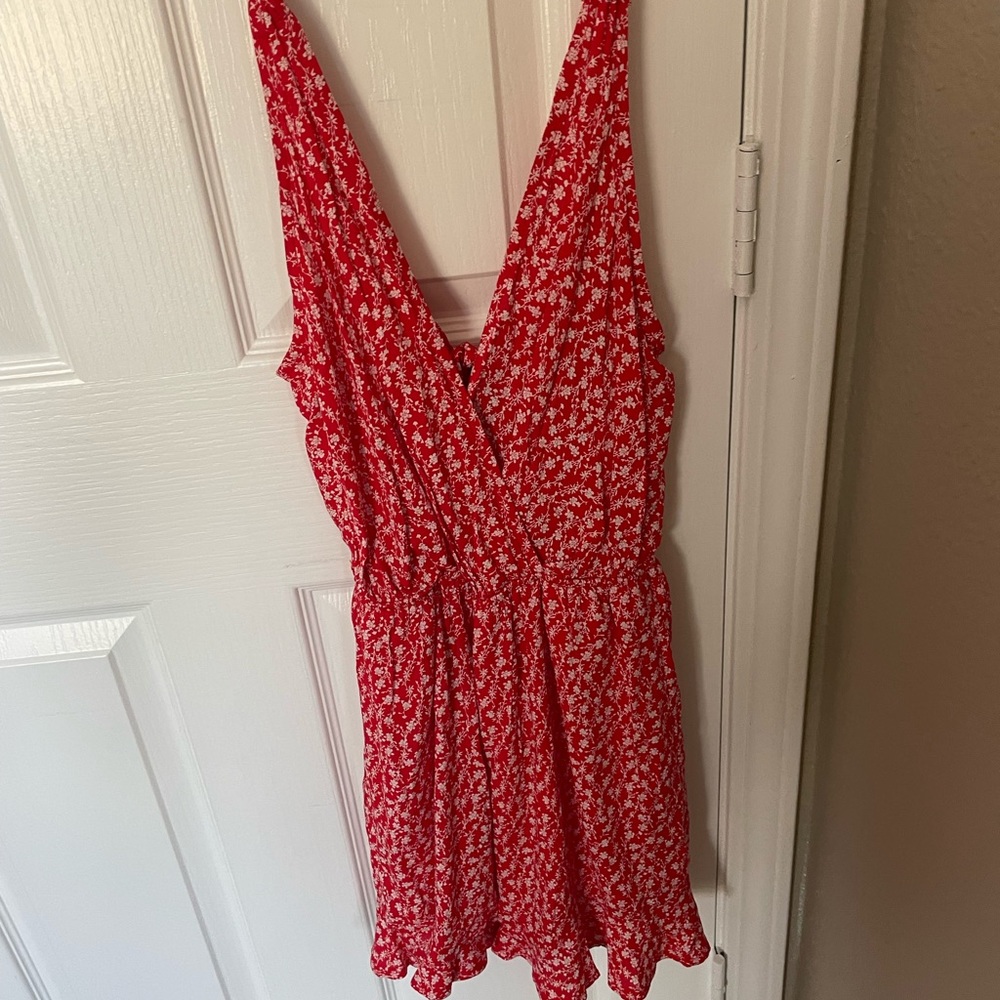 Open Back Romper